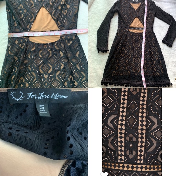 For Love & Lemons Florence Cocktail Dress/Cutout - Picture 5 of 8